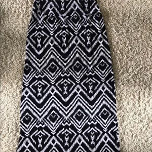 Dressbarn maxi skirt